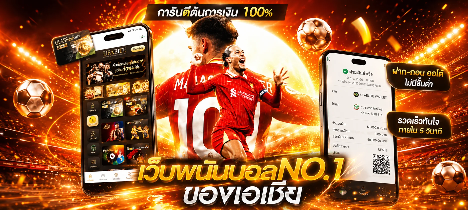 แทงบอลออนไลน์ THESTAR289 ราคาน้ำดี ทุกลีกทั่วโลก ค่าคอมสูง
